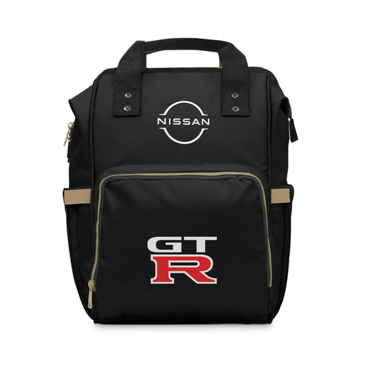 Nissan GTR Black Multifunctional Diaper Backpack™